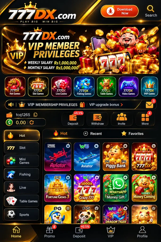 777DX Game 